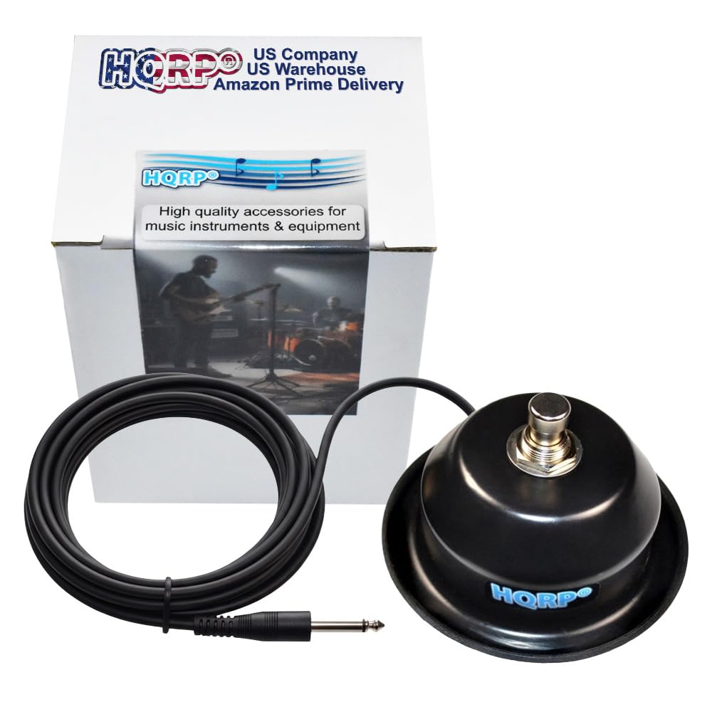 Amazon.com: HQRP 1-Button Guitar Amp Footswitch Replacement for